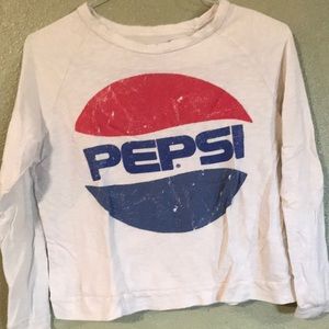 Pepsi-cola top long sleeved